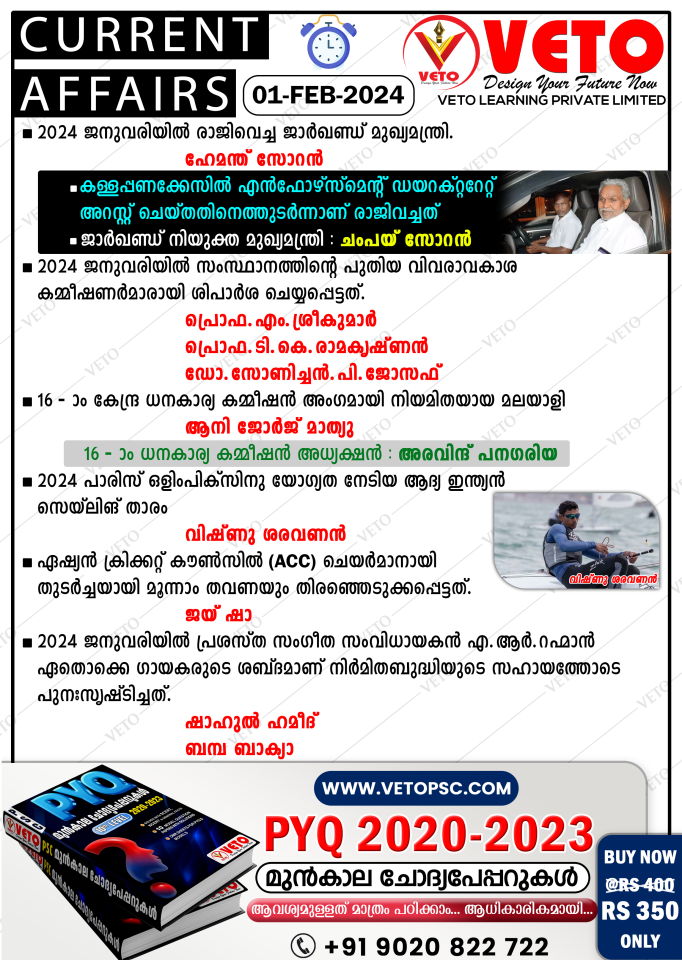CURRENT AFFAIRS